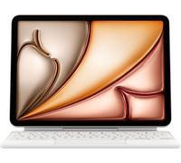 Apple Magic Keyboard per iPad Air 11'' (M3) e iPad Air 11'' (M2), comodissima per scrivere e con trackpad integrato, Francese - Bianco