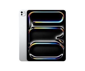 Apple iPad Pro 13'': Chip M4 Progettato per Apple Intelligence, display Ultra Retina XDR, 1TB, fotocamera frontale e posteriore da 12MP, Wi-Fi 6E, un giorno intero di batteria - Argento
