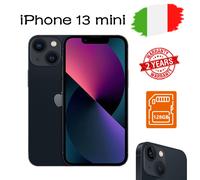 Apple iPhone 13 mini 128GB Mezzanotte (Sbloccato) Garanzia 24 MESI Originale