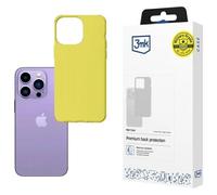 Custodia opaca 3mk per Apple iPhone 14 Pro, colore lime.