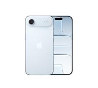 Apple iPhone Air 256 GB: l’iPhone più sottile di sempre, display 6,5" con ProMotion fino a 120Hz, potente chip A19 Pro, fotocamera frontale Center Stage, un giorno intero di batteria; Celeste