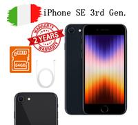 Apple iPhone SE 3a Gen. (2022) - 64GB - Mezzanotte (Sbloccato) ✔Garanzia 24 MESI