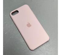 Apple IPHONE Se Silicone Custodia Con / Microfibra Foderato Rosa Sand MXYK2ZM/A