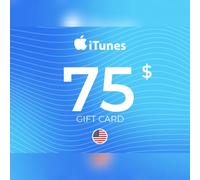 Apple iTunes Gift Card 75 USD Key - NORTH AMERICA