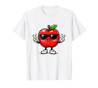Apple Kawaii Sketch Apples Lover Fruit Lovers Maglietta