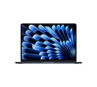 Apple laptop MacBook Air 13" con chip M3 (2024): display Liquid Retina 13,6", memoria unificata 16GB, archiviazione SSD 512GB, videocamera FaceTime HD 1080p, Touch ID; Mezzanotte