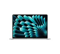 Apple laptop MacBook Air 15" con chip M3 (2024): display Liquid Retina 15,3", memoria unificata 8GB, archiviazione SSD 512GB, videocamera FaceTime HD 1080p, Touch ID; Argento