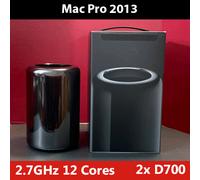 Apple Mac Pro 2013 Desktop 2.7GHz 12-Core 64GB RAM 4TB PCIe NVMe