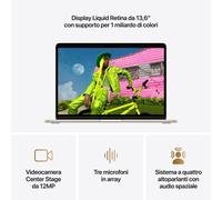 APPLE MacBook Air 13'', Chip M5, 10 CPU 8 GPU, 16GB, 512GB, Galassia