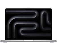 APPLE MacBook Pro MXE13T 14 NOTEBOOK, 14,2 ", processore Apple M3 CPU 8-core, Apple M1, RAM 16 GB, 1000 GB SSD, Argento, macOS Sonoma