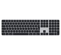Apple Magic Keyboard con Touch ID e tastierino numerico: Bluetooth, ricaricabile. Compatibile con i computer Mac con chip Apple; Italiano, tasti neri