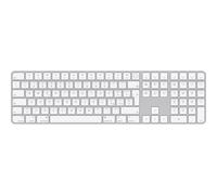 Apple Magic Keyboard con Touch ID e tastierino numerico italiana bianca