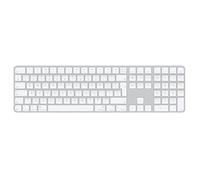 Apple Magic Keyboard con Touch ID e tastierino numerico per Mac con chip Apple - Inglese internazionale - Tasti bianchi