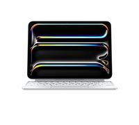 Apple Magic Keyboard per iPad Pro 11'' (M4), comodissima per scrivere e con trackpad integrato, tasti funzione, Inglese internazionale - Bianco