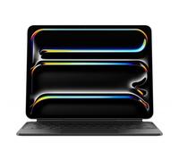 Apple Magic Keyboard per iPad Pro 13'' (M4), comodissima per scrivere e con trackpad integrato, tasti funzione, Danese - Nero