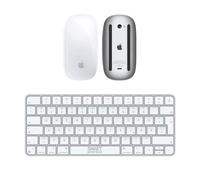 Apple Magic Mouse 2 + Magic Keyboard (2a Generazione) con batteria integrata (Ricondizionato) - Tedesco - Ottimo