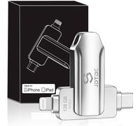 Apple MFi 128GB Chiavetta-USB-Per-iPhone-Pen-Drive Memoria-Esterna-iPhone-USB-Stick iPhone Flash Drive iPhone-Memoria Pendrive iPad Memory Stick Lightning Chiavetta USB C Android iPhone-Foto-Stick