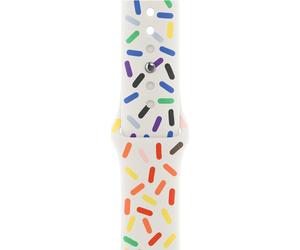 Apple MUQ23ZM/A accessorio indossabile intelligente Band Multicolore Fluoroelastomero (APPLE WATCH 41 PRIDE EDITION SB M/L) NEW
