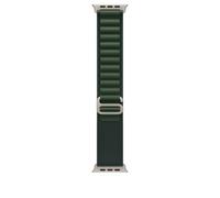 Apple MXMV3ZM/A accessorio indossabile intelligente Band Verde Poliestere, Spandex, Titanio (APPLE WATCH 49 DARK GREEN N TI ALP M) - Nouvo