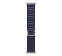 Apple MXMX3ZM/A accessorio indossabile intelligente Band Blu marino Poliestere, Spandex, Titanio (Apple - l?kke for smart watch - 49mm,) - Nouvo