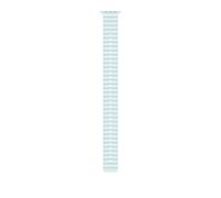 Apple MYP93ZM/A accessorio intelligente da indossare Bracciale Blu Fluoroelastomero, Titanio - Nouvo