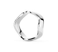 Apple of Eden Ring LJ-0030-R-52 Argento, acciaio inox, Nessuna pietra preziosa