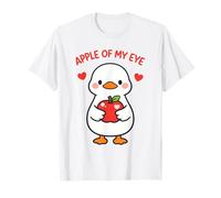 Apple of My Eye - Simpatico Design Kawaii con oche Maglietta