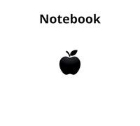 Apple on my notebook, 6" x 9", 120 pages, versatile & portable: Blank Pages for Notes, Sketches, Drawings & Memos - Gifts