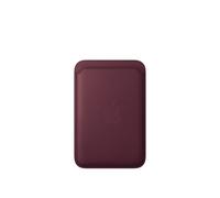 Apple Original iPhone Feingewebe Wallet mit MagSafe - Burgunder