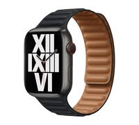 Apple Original Leather Link - Cinturino in pelle Apple Watch 38mm / 40mm / 41mm - S/M - Midnight - ML7R3ZM/A