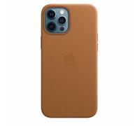 Apple Original Leather MagSafe Case iPhone 12 Pro Max Saddle Brown - MHKL3ZM/A