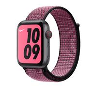 Apple Original Nike Sport Loop - Cinturino per Apple Watch 42mm / 44mm / 45mm / 49mm - Pink Blast / True Berry - MWU42ZM/A