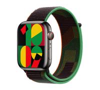 Apple Original Sport Loop - Cinturino per Apple Watch 44mm / 45mm / 46mm / 49mm - Black Unity - Black Unity - MQTJ3ZM/A
