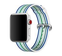 Apple Original Woven Nylon - Cinturino per Apple Watch 38mm / 40mm / 41mm - Blue Stripe - MRHA2ZM/A