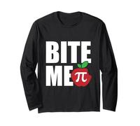 Apple Pi Bite Me Apple Pi Maglia a Manica