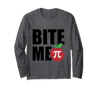 Apple Pi Bite Me Apple Pi Maglia a Manica