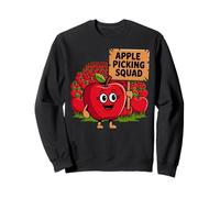 Apple Picking Squad Divertente Frutteto Raccolta Stagione Autunno Autunno Felpa