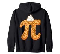 Apple Pie Pi Giorno Insegnante di Matematica Amante della Matematica Felpa con Cappuccio