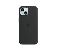Apple Custodia MagSafe in silicone per iPhone 15 - Nero
