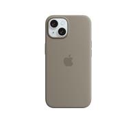 Apple - Custodia Magsafe Silicone iPhone 15-grigio Creta Apple
