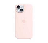 Apple Custodia MagSafe in silicone per iPhone 15 - Rosa confetto Apple