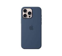 Custodia in silicone MagSafe Apple iPhone 16 Pro Max - blu denim