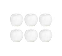 Apple Shape Craft Models for DIY Crafting Activities 11x11x10cm Safe Foam Material 6 Pcs