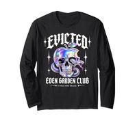 Apple Skull e Snake Neo Gothic dell'Eden Garden Club sfrattati Maglia a Manica
