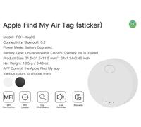 Apple Trova My Aria Etichetta Airtag Certificato Mfi