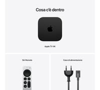 Apple TV 4K Wi-Fi + Ethernet con 128GB di archiviazione