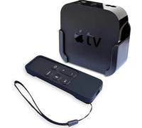 Apple Tv Mount, Wall Mount Bracket Holder Compatible with Apple Tv 4th And 4k