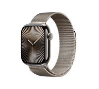 Apple Watch Series 10 GPS + Cellular 42mm Cassa Titanio Naturale con Natural Milanese Loop