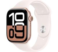 Apple Watch 10 GPS Alu Rosa 46mm A2999 Cinturino Bianco, Aperto - mai usato
