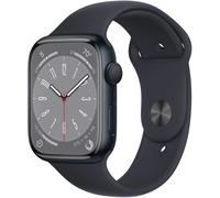 Apple Watch 8 GPS Midnight 45mm, Cinturino Nero, A2774,Eccellente-Ricondizionato